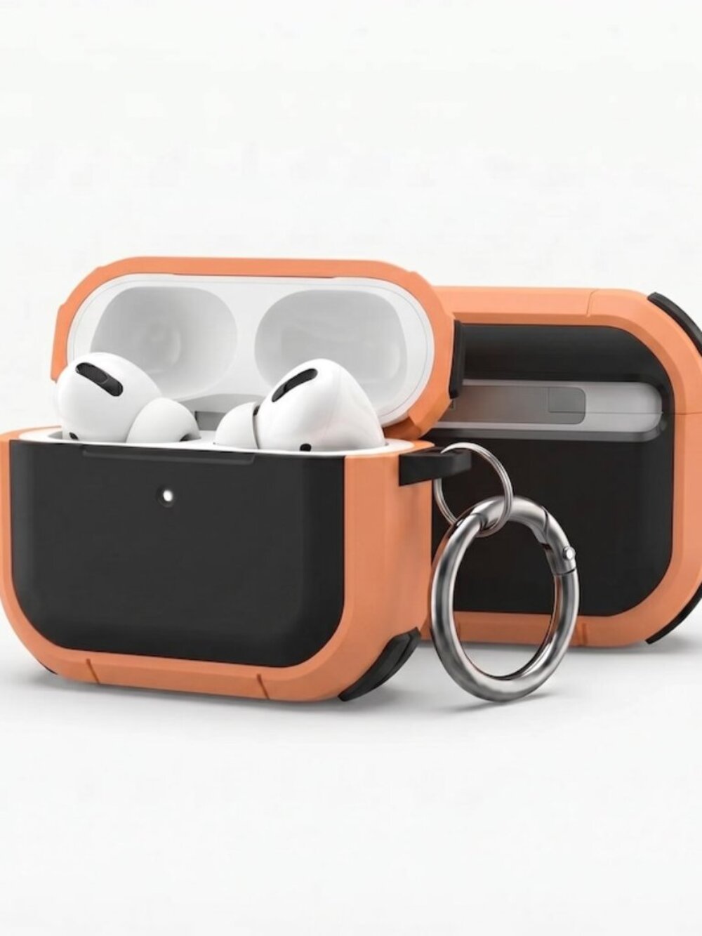 Peach AirPods Pro Heavy Duty Case - Shockproof Armor Cover